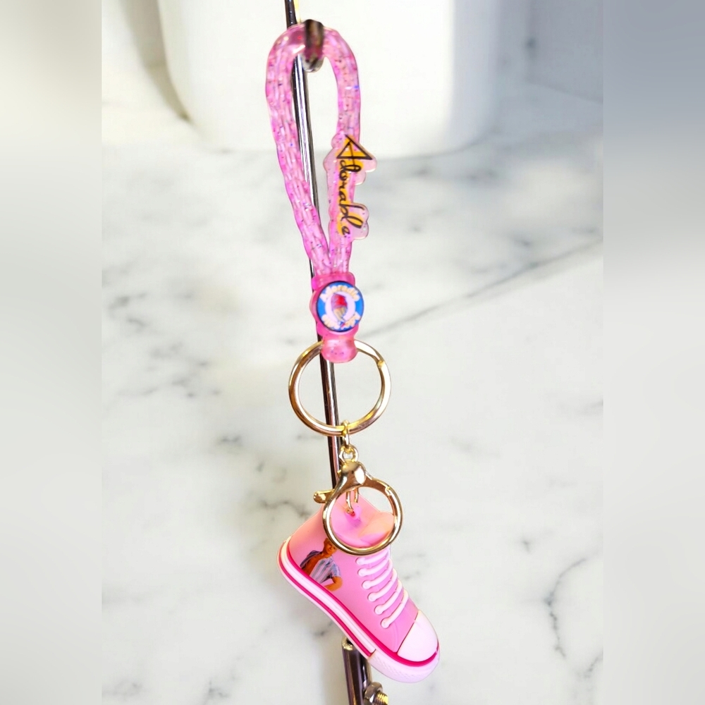 Backpack keychain Ken Sneaker PVC Keychain. Ken/Barbie Movie. Ken from Barbie mo